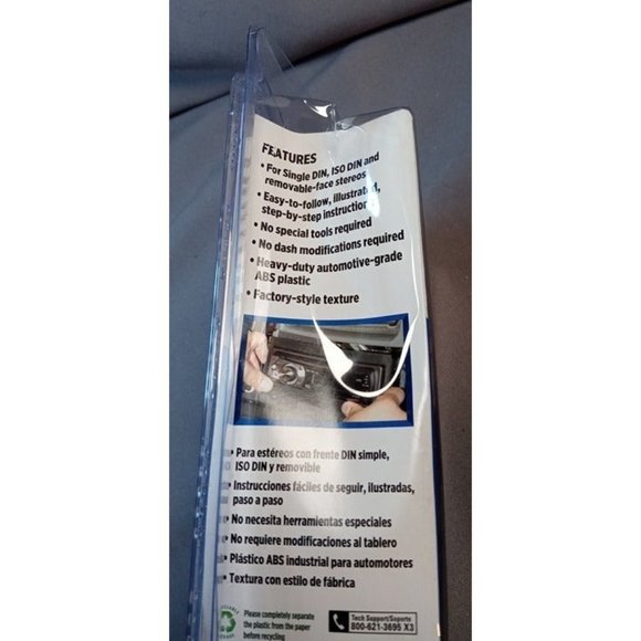 Ford/Chrysler/Jeep 1974-2001 Stereo Installation Kit SEALED (2c3) - Picture 3 of 4